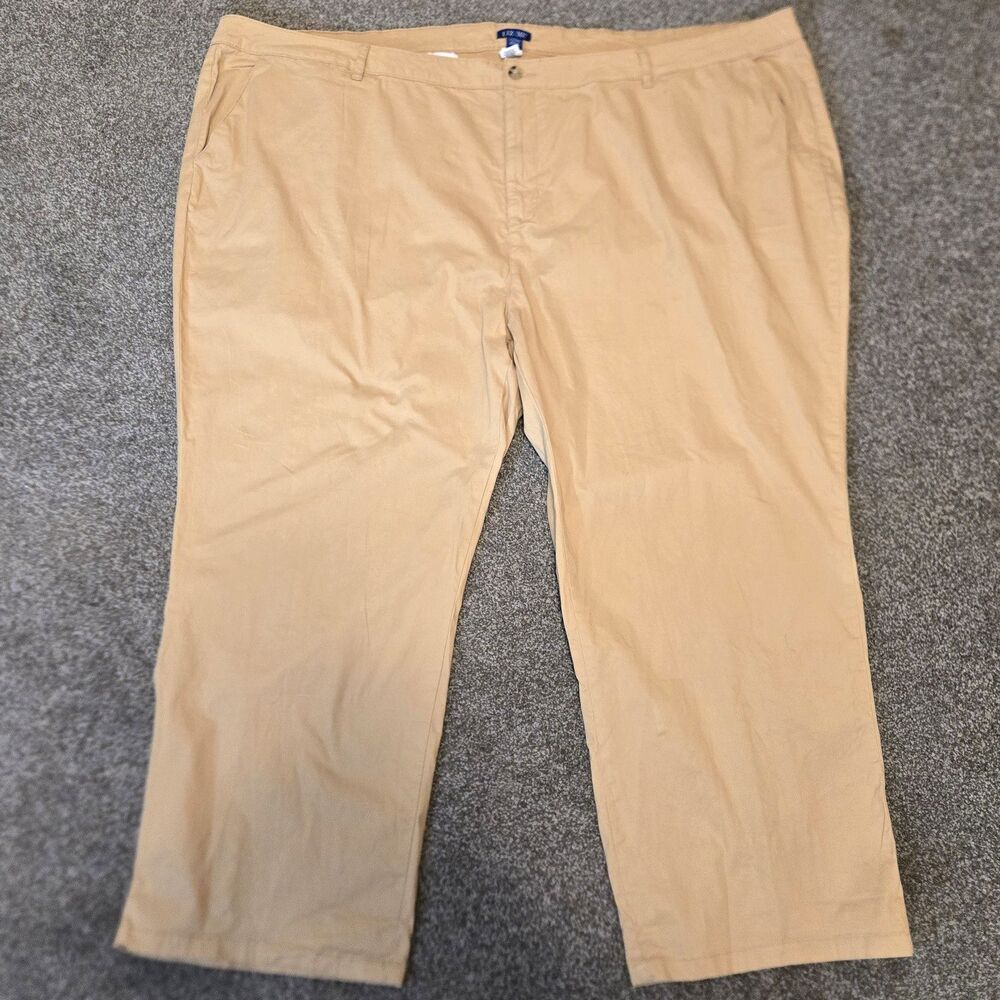 Liz & Me for Catherines Womens Beige Chino Pants Size 5X ( 34/36W ) NWOT